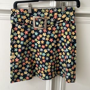 Vintage floral skirt